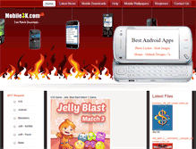 Tablet Screenshot of mobile3k.net